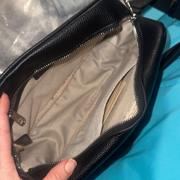 Black Embossed Belt Bag - Picture 4 of 5